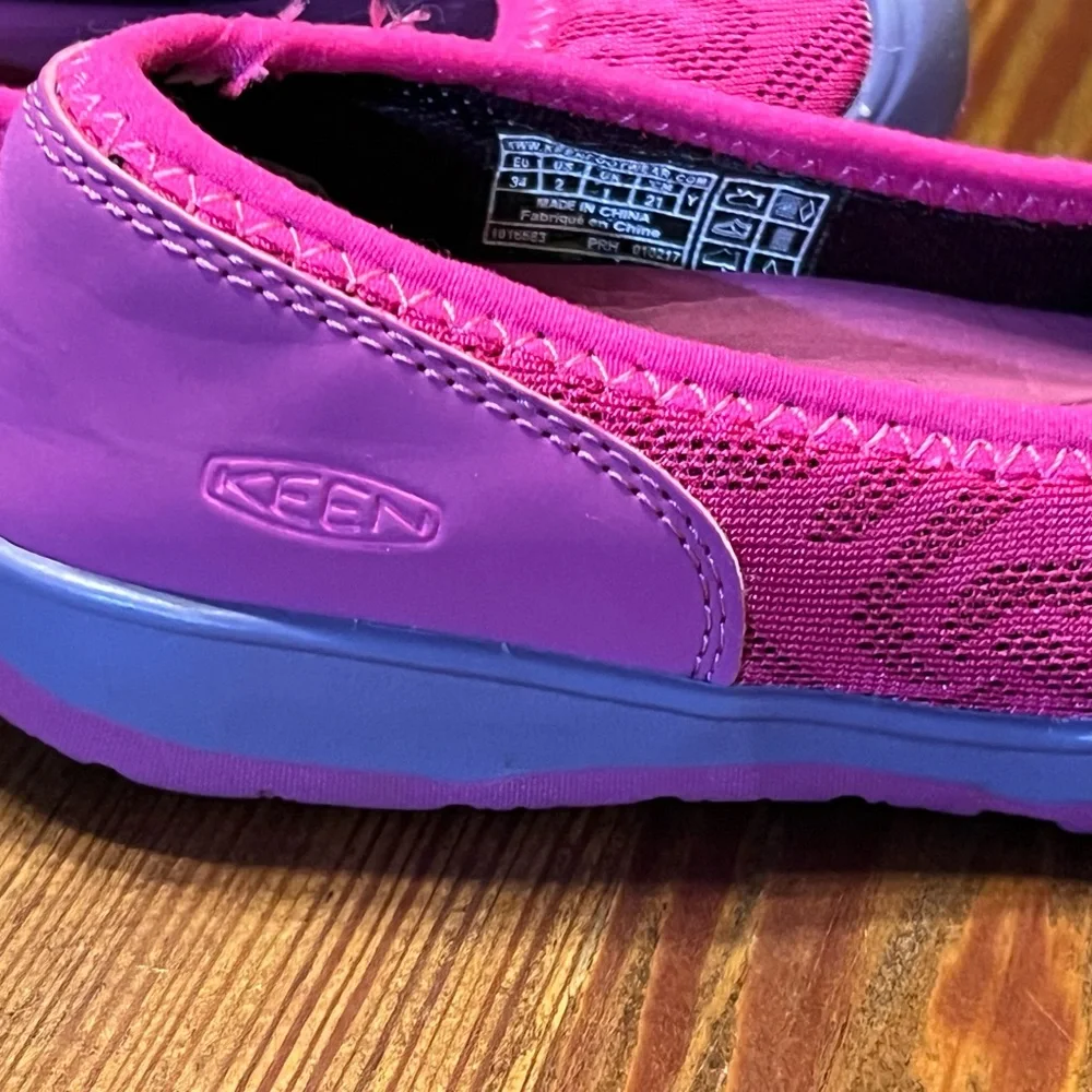 Keen Moxie Ballet Flat Magenta‎ Purple Youth Girl's 2